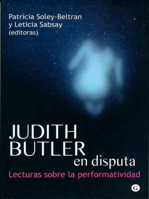 cover image of Judith Butler en disputa